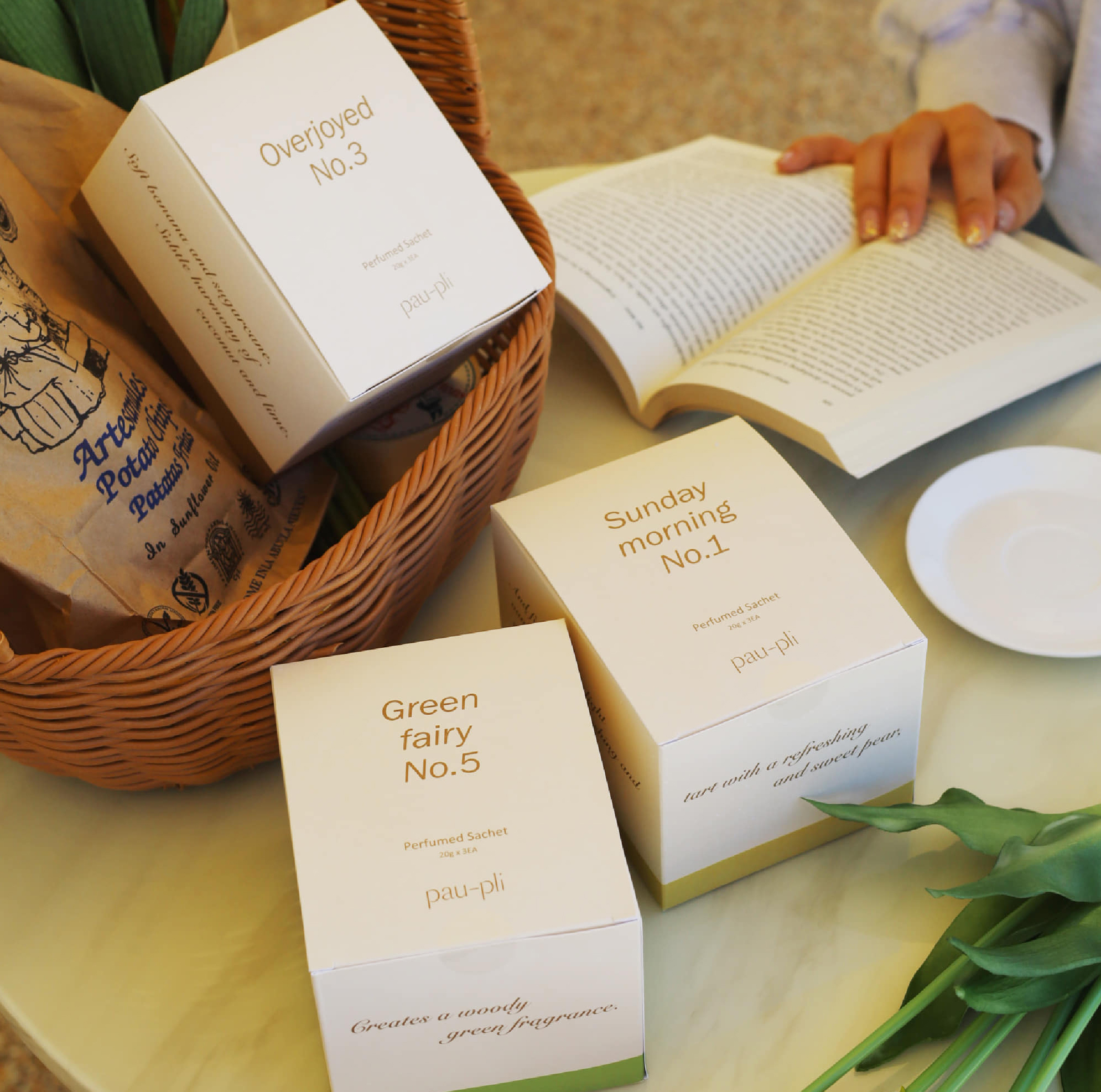 Pau-pli 空氣清新香氛袋禮品組 3ea*20g (3種香味)