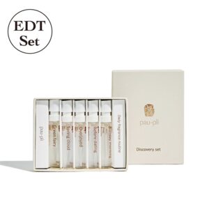 Pau-pli法國四季淡香水旅行試用組 5入5款香味