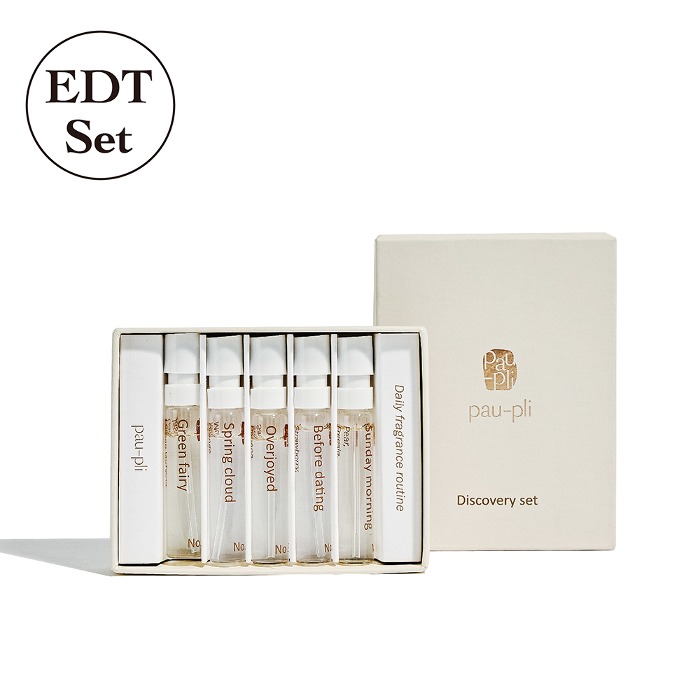Pau-pli法國四季淡香水旅行試用組 5入5款香味