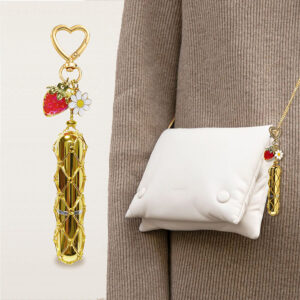 甜草莓香氛吊飾瓶